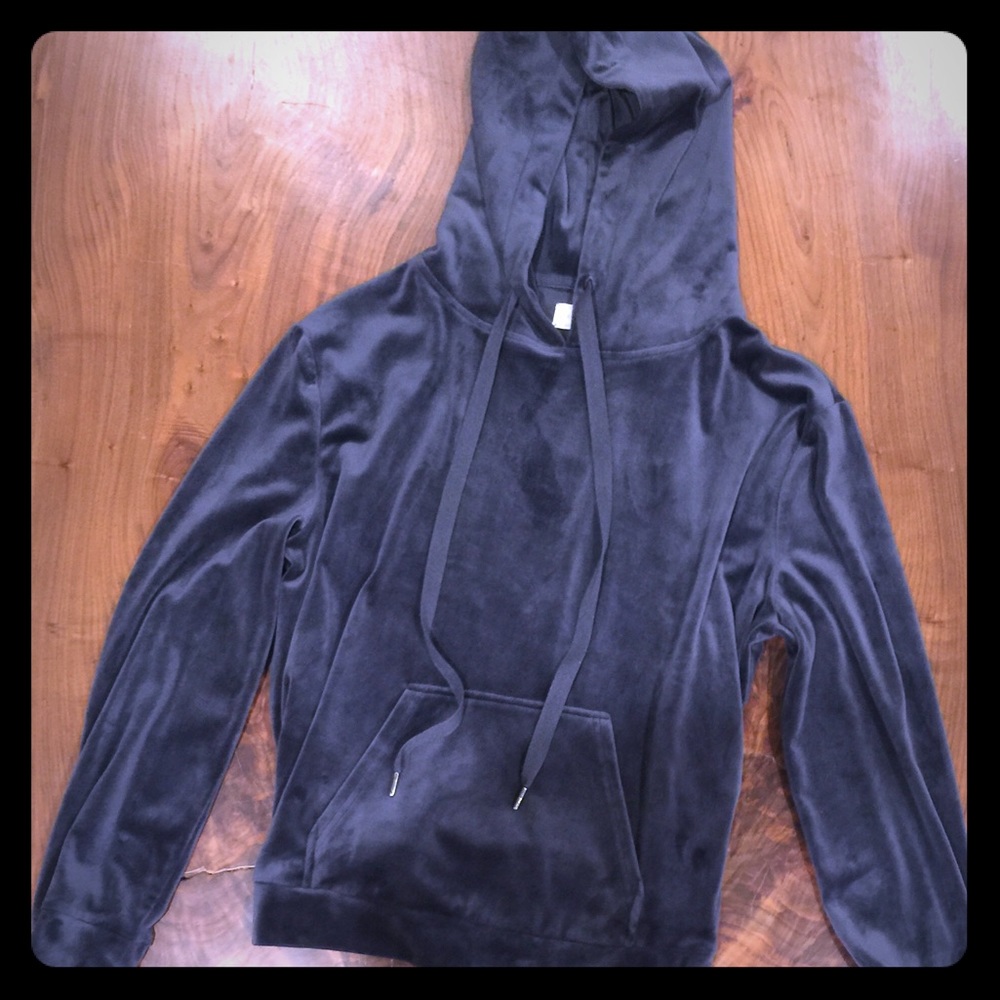 Velvet Lou and Gray sweatshirt
